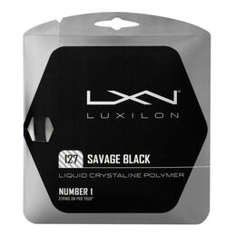 Cordages De Tennis Luxilon Savage Black 12,2m schwarz